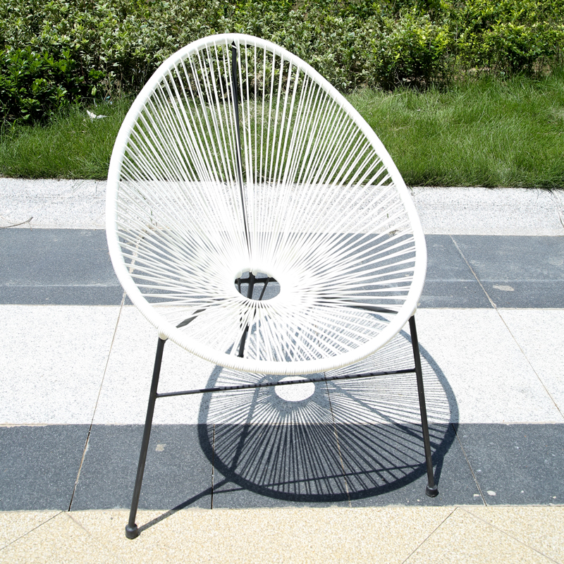 Stacking acapulco chair rattan chair for patio garden balcony Featured Image