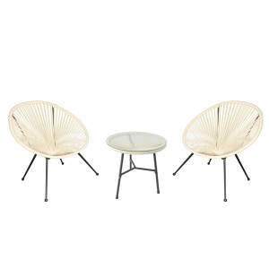 Acapulco Chair set Patio Conversation Bistro Set