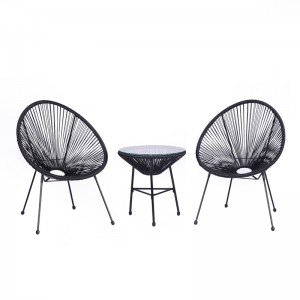 Acapulco Chair set Patio Conversation Bistro Set
