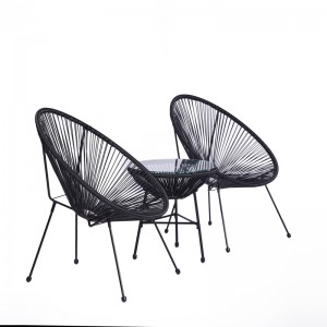 Acapulco Chair set Patio Conversation Bistro Set
