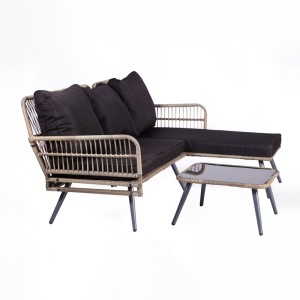 Outdoor sectional sofa set lounge sofa set garden rattan sofa set