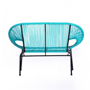 stacking park bench rattan outdoor bench for park patio backyard veranda