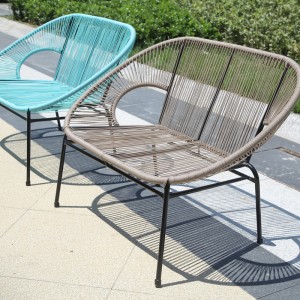 stacking park bench rattan outdoor bench for park patio backyard veranda