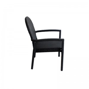 Ghost chair rattan armchair garden leisure chair outdoor dining chair