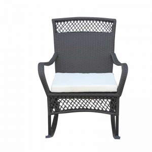 Rattan rocking chair garden armchair relaxing chair