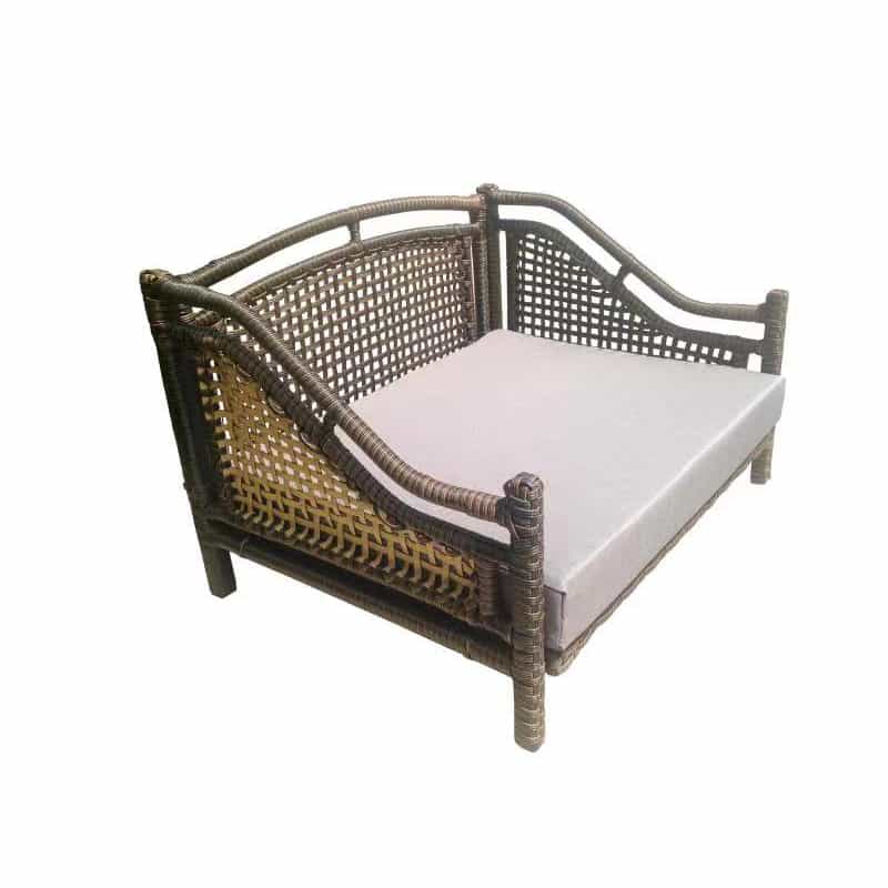 Luxury pet sofa rattan dog bed pet furniture Featured Image