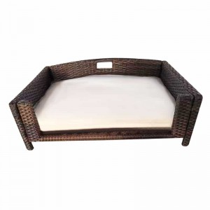 Rattan pet sofa luxury dog sofa dog bed pet bed
