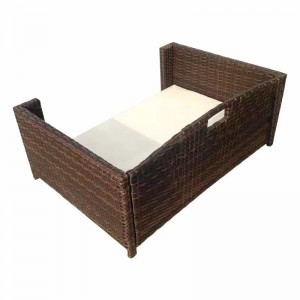 Rattan pet sofa luxury dog sofa dog bed pet bed