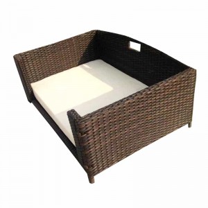 Rattan pet sofa luxury dog sofa dog bed pet bed