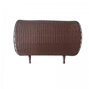 Cylinder Pet Crate rattan pet cage-indoor/outdoor
