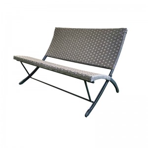 4pcs rattan chairs set folding dining chairs and table