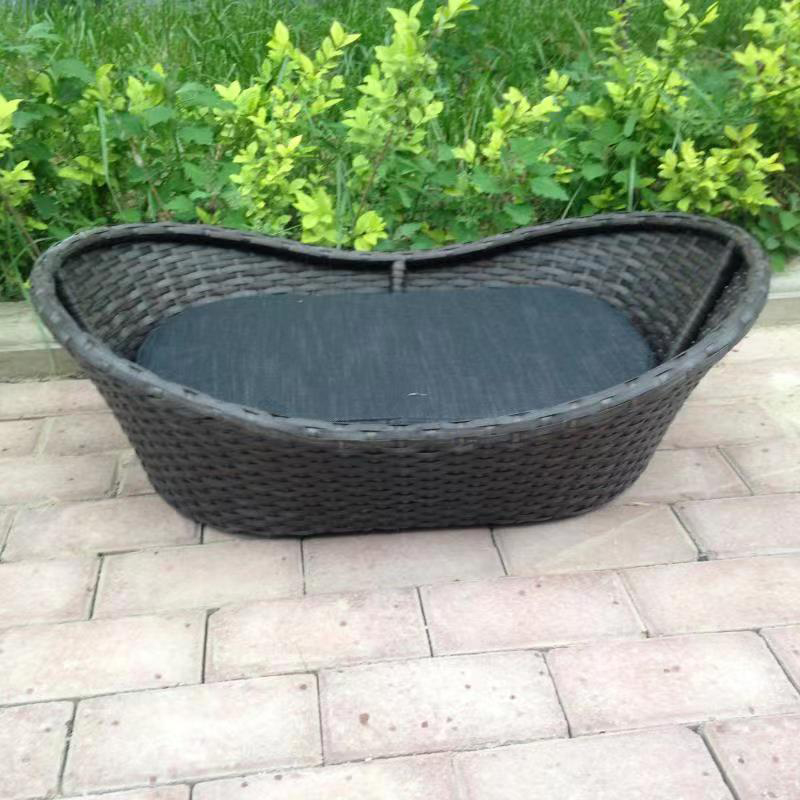 I-Eco-Friendly-All-Weather-Polyrattan-Boat-Shape-Patio-Pet-Sofa-Ibhedi6