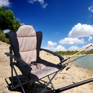 Lightweight flat packing leisure camping chair Portable fishing Chair