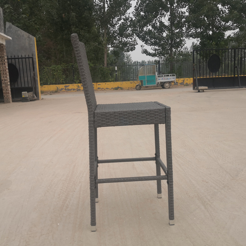 High bar stool rattan Bar Stool outdoor bar chair Featured Image