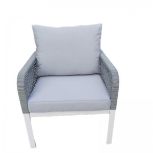 4pc rope woven sofa set outdoor patio furniture