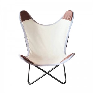 Steel Canvas Butterfly chair-Portable folding camping chair