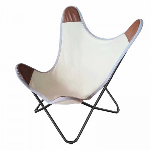 Steel Canvas Butterfly chair-Portable folding camping chair