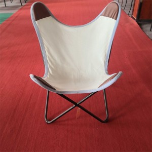 Steel Canvas Butterfly chair-Portable folding camping chair