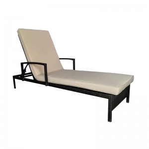 Folding Chaise Lounge Chair-Patio sunbed recliners