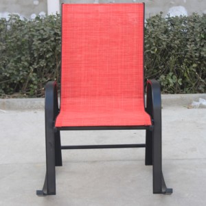 Outdoor rocking chair Patio Mesh chair garden relaxing chair