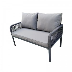 4pc rope woven sofa set outdoor patio furniture
