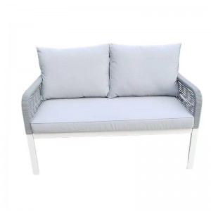 4pc rope woven sofa set outdoor patio furniture