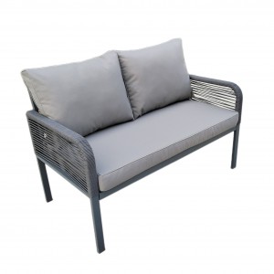 4pc rope woven sofa set outdoor patio furniture