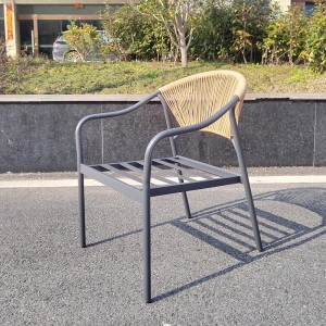 4pc stackable rattan sofa set outdoor garden furniture