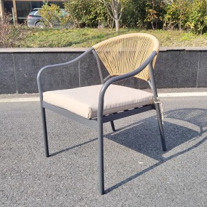 4pc stackable rattan sofa set outdoor garden furniture