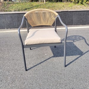 4pc stackable rattan sofa set outdoor garden furniture