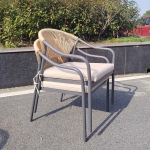 4pc stackable rattan sofa set outdoor garden furniture